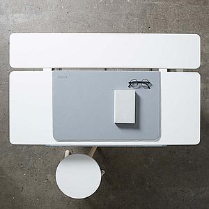 Sous-main bureau enfant EVO-MOBY-WOODY Flexa gris