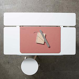 Sous-main bureau enfant EVO-MOBY-WOODY Flexa rose