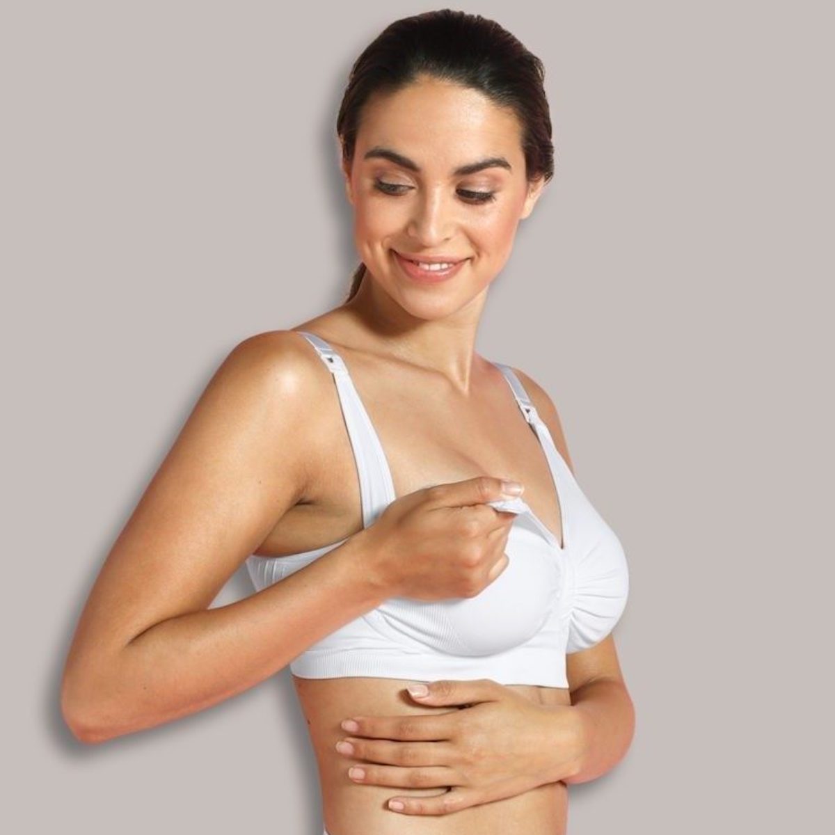 Soutien gorge d'allaitement CARRI-GEL Support M Carriwell Blanc