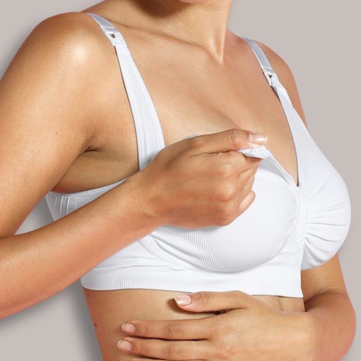 Soutien gorge d'allaitement CARRI-GEL Support M Carriwell Blanc
