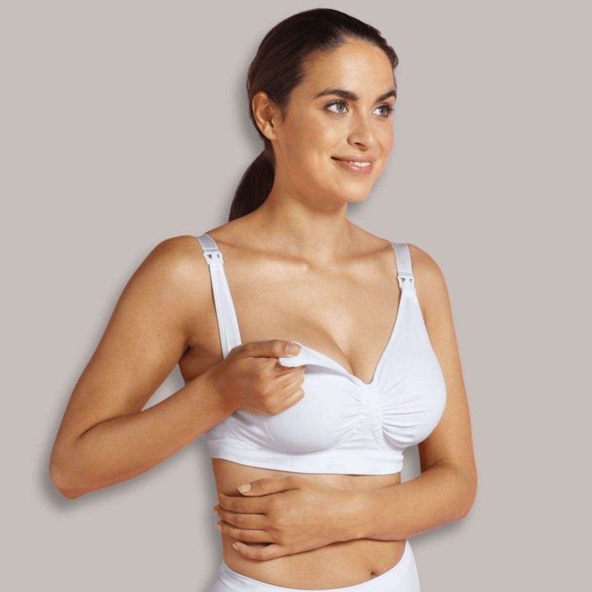 Soutien gorge d'allaitement CARRI-GEL Support M Carriwell Blanc
