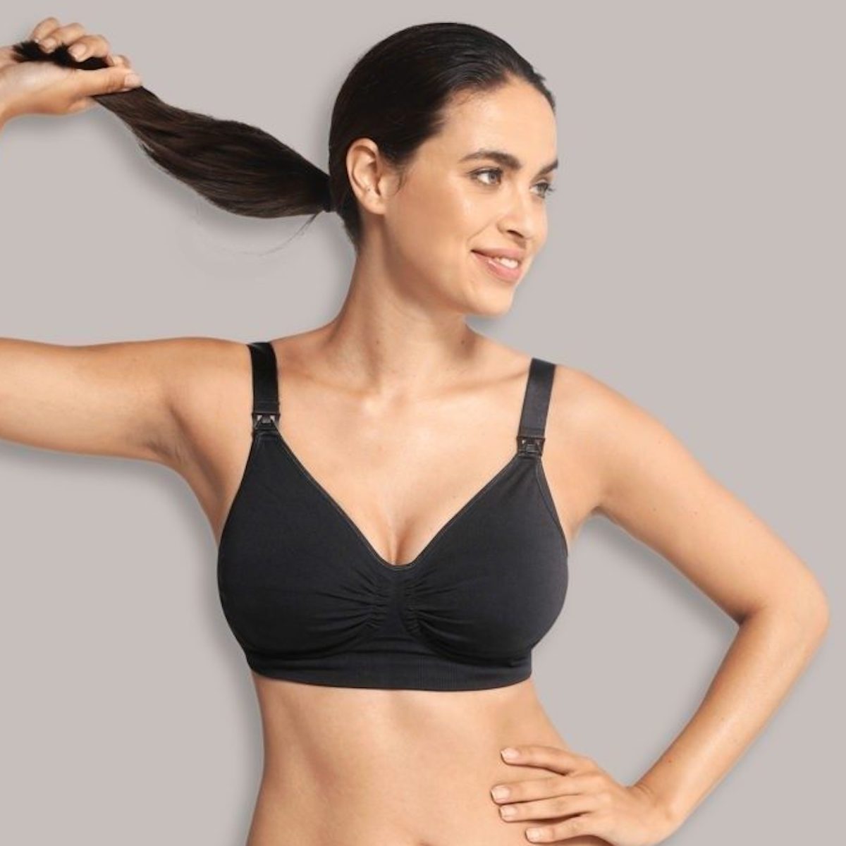 Soutien gorge d'allaitement CARRI-GEL Support XL Carriwell Noir