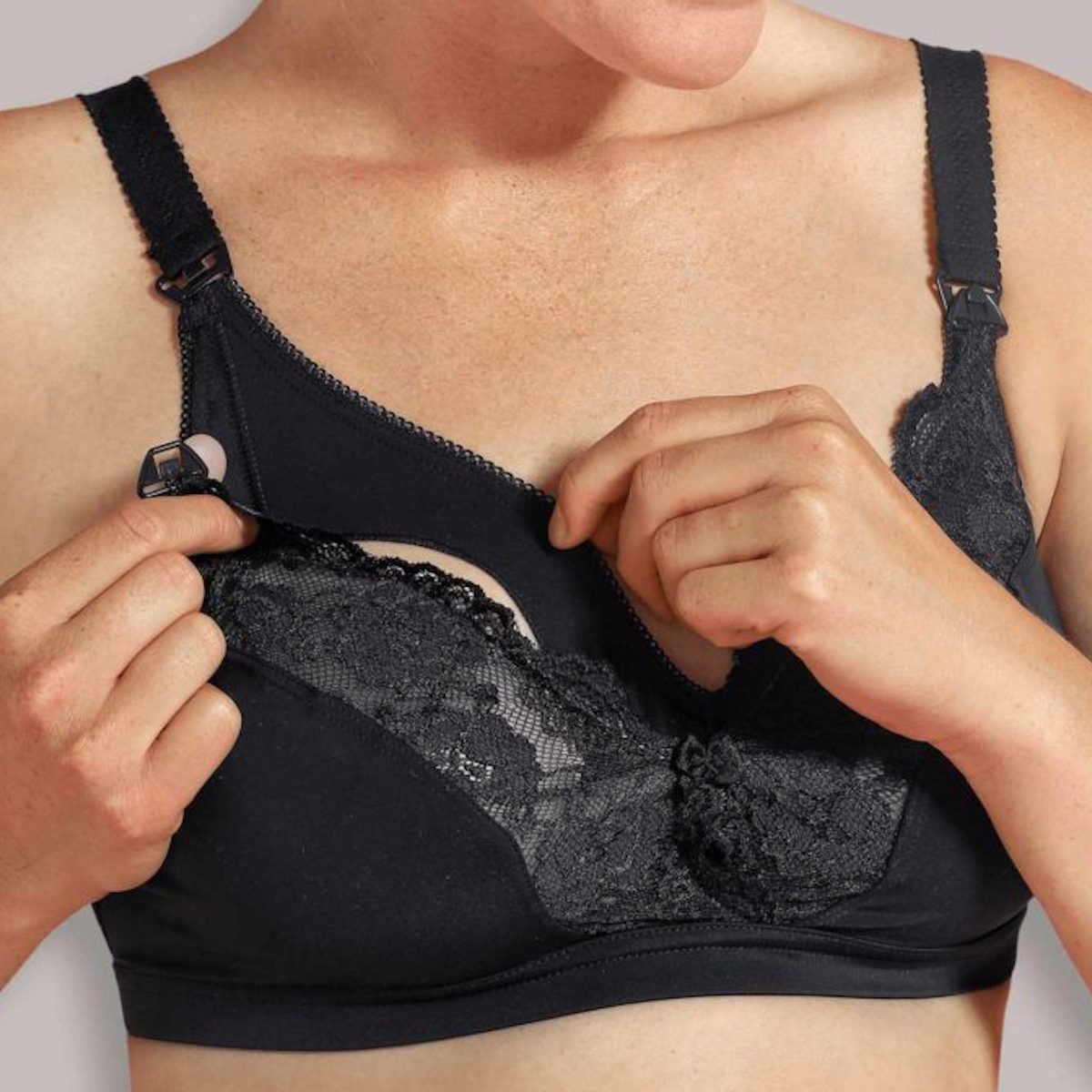 Soutien gorge d'allaitement VII Carriwell dentelle Noir