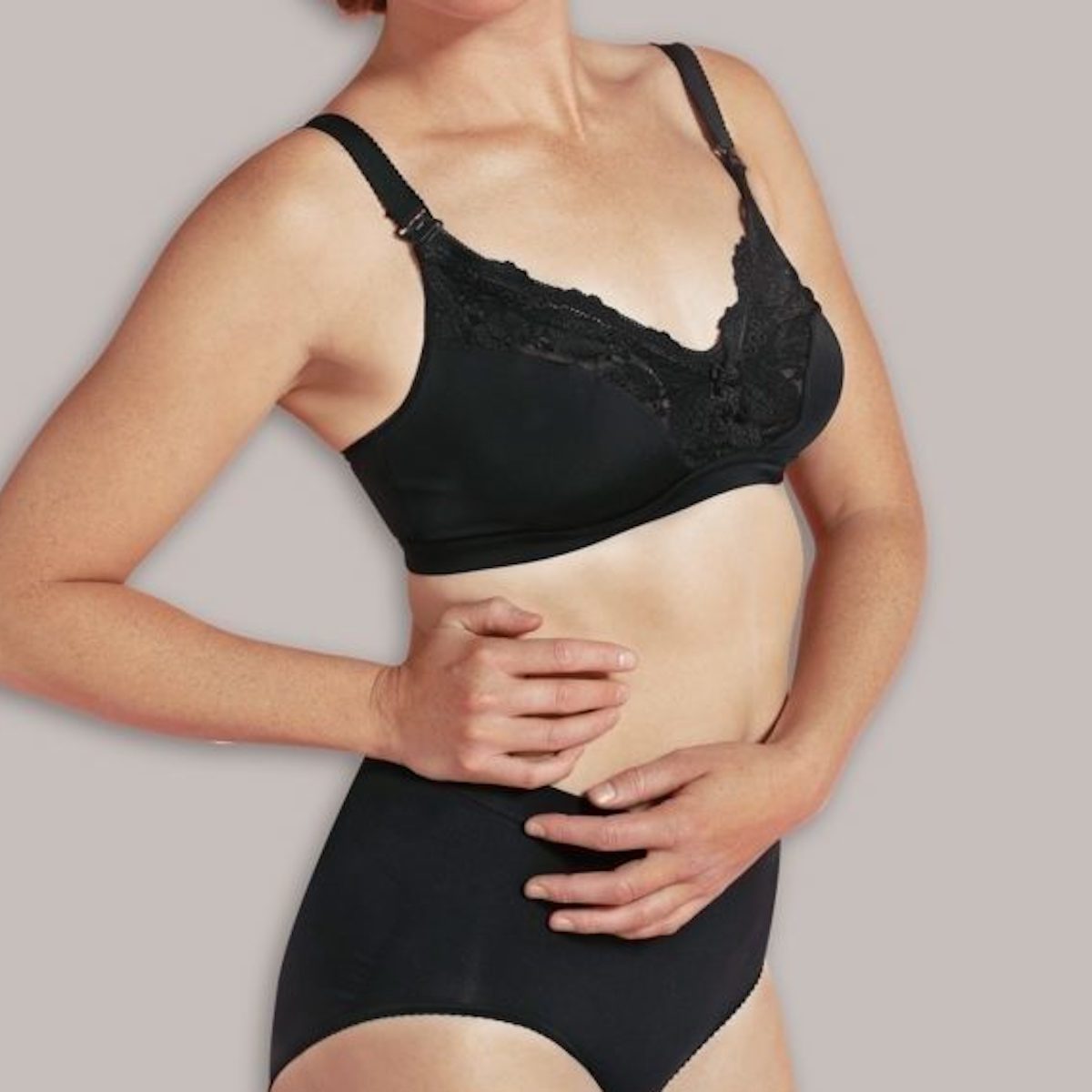 Soutien gorge d'allaitement VII Carriwell dentelle Noir