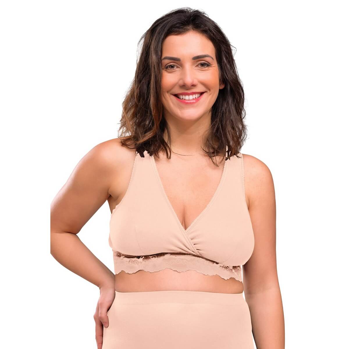 Soutien-gorge grossesse et allaitement Cache-cœur biologique L Carriwell Chair