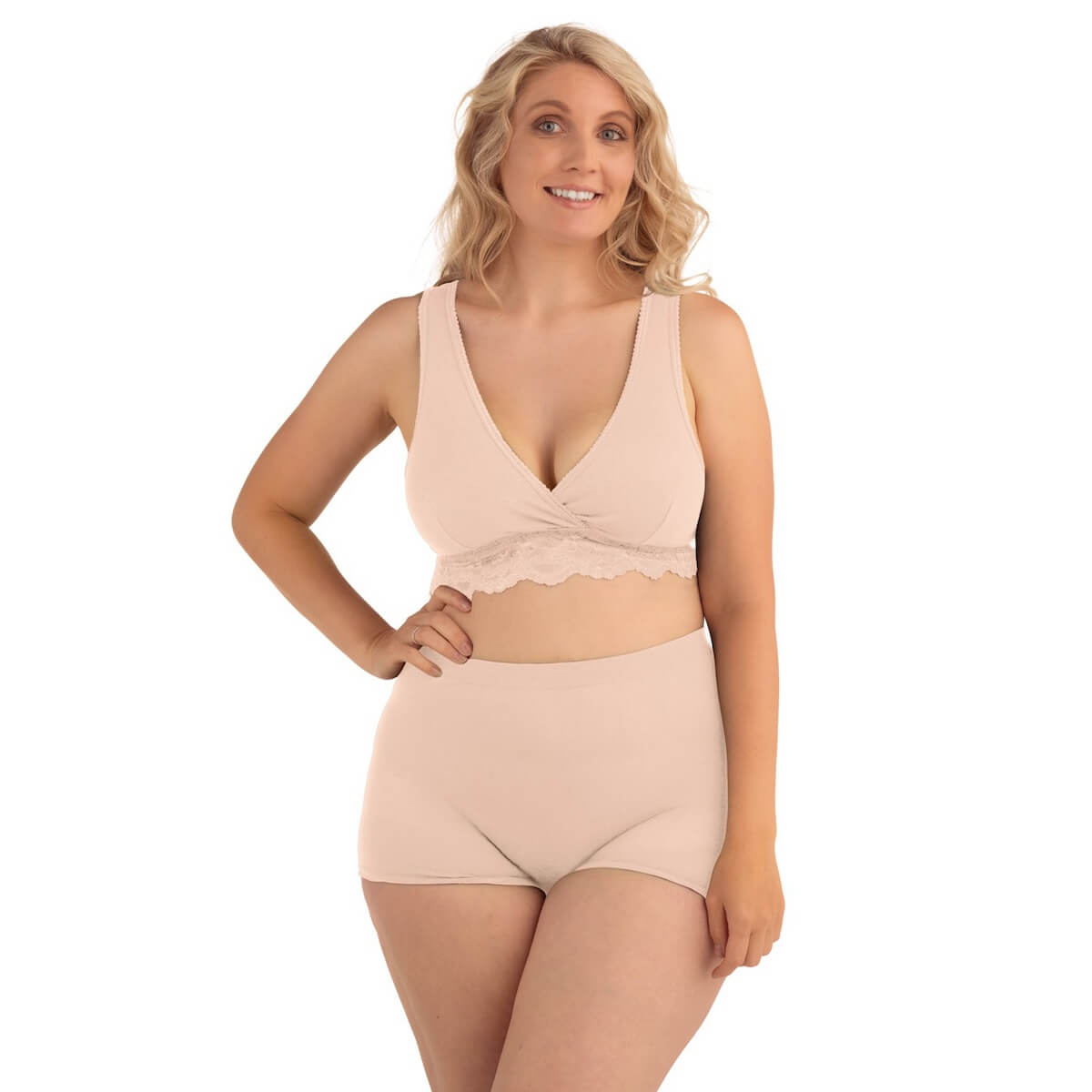 Soutien-gorge grossesse et allaitement Cache-cœur biologique L Carriwell Chair