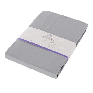 Spannbetttuch Elasthan asche Träumeland 90x200cm passend für Oliver Furniture Wood