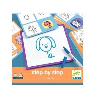 Step by step 1, 2, 3 & Co Djeco