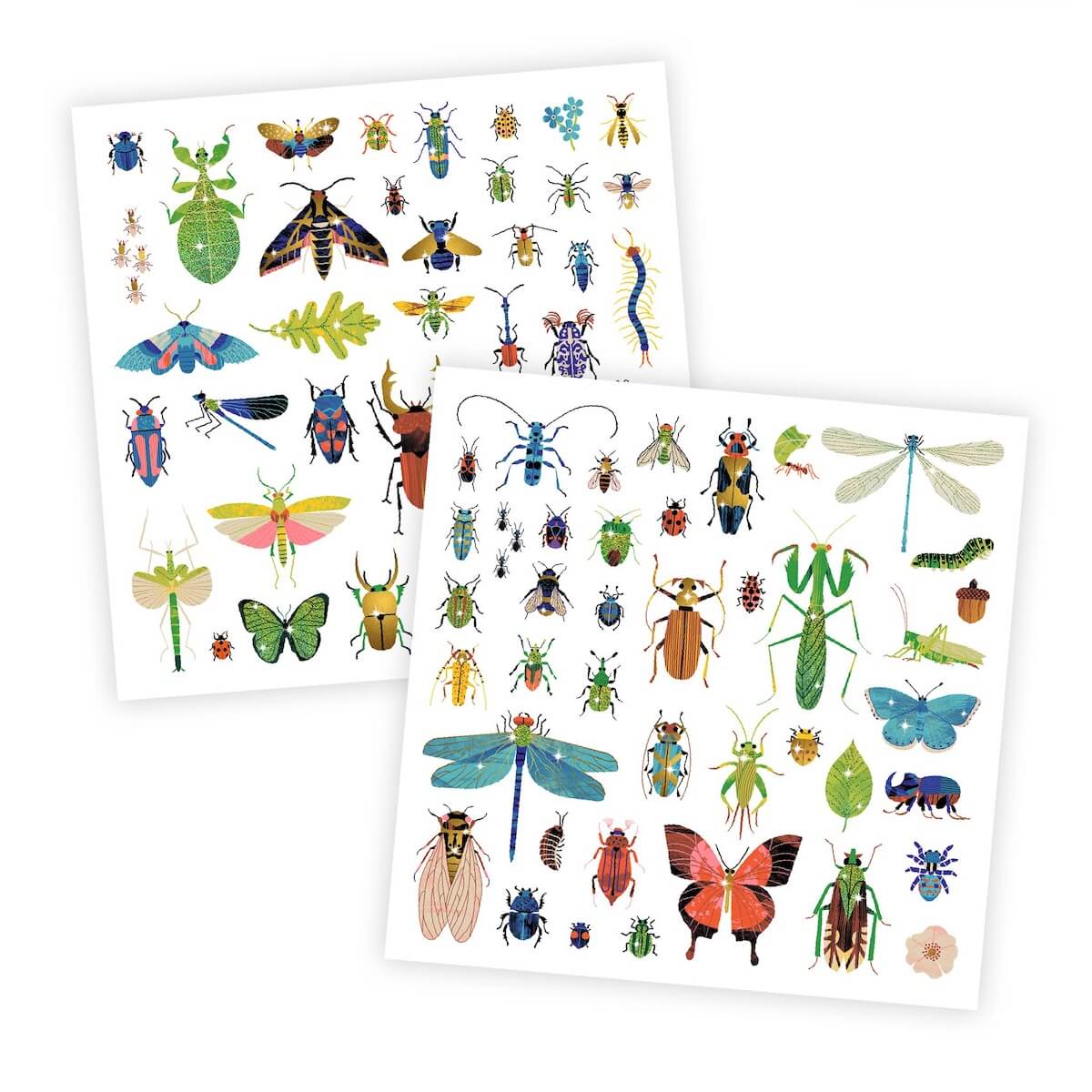 Stickers 160pc Microcosmos Djeco