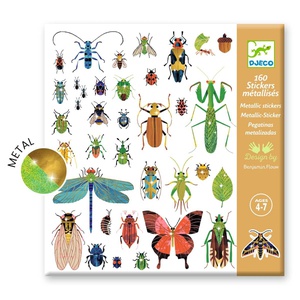 Stickers 160pc Microcosmos Djeco