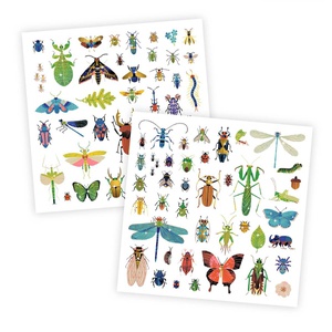 Stickers 160pc Microcosmos Djeco