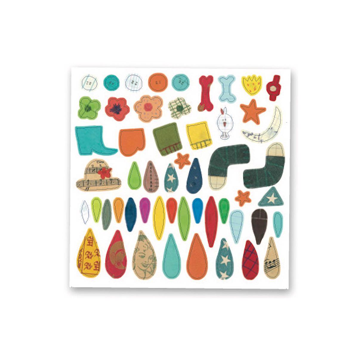 Stickers CRÉER DES ANIMAUX Djeco