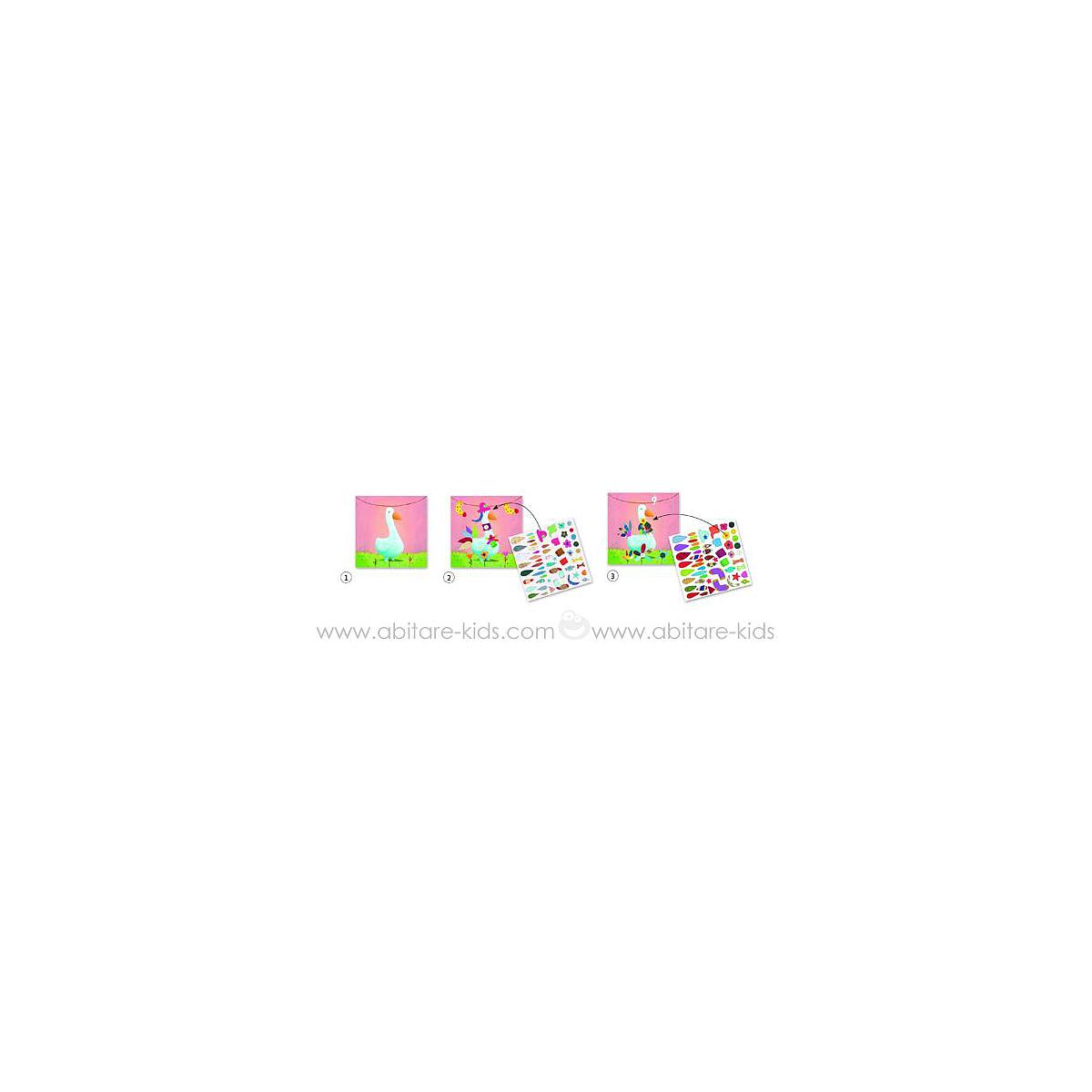 Stickers CRÉER DES ANIMAUX Djeco