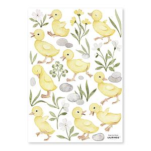 Stickers décoratifs 9 Petits Cannetons Lilipinso