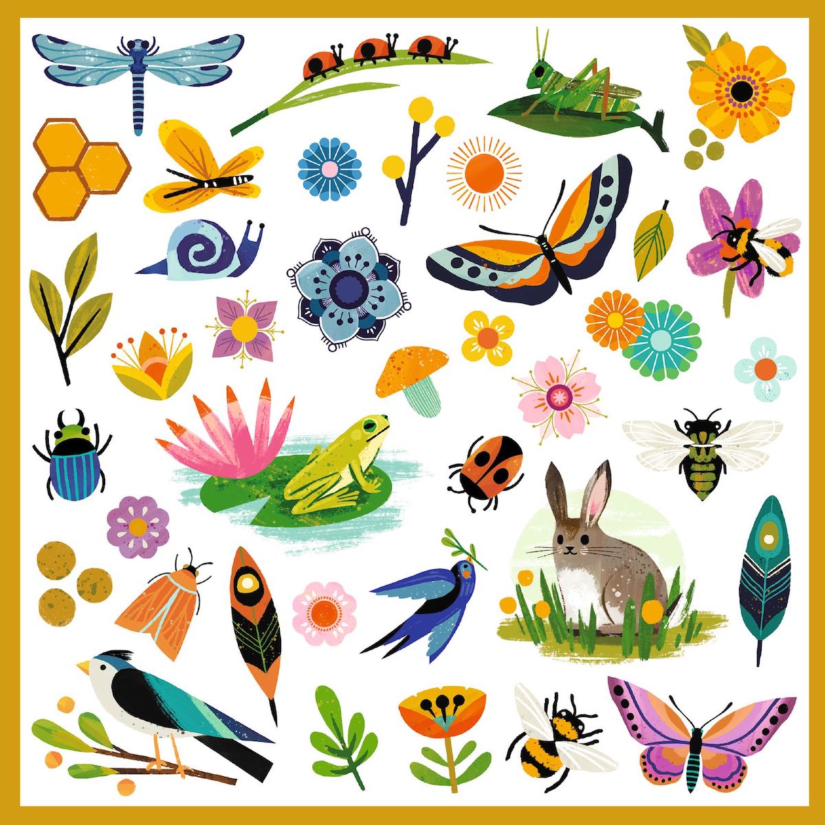 Stickers JARDIN Djeco