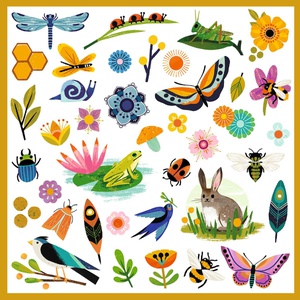 Stickers JARDIN Djeco