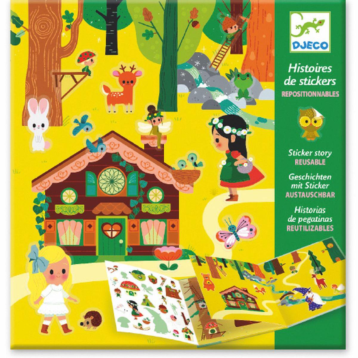 Stickers LA FORÊT MAGIQUE Djeco
