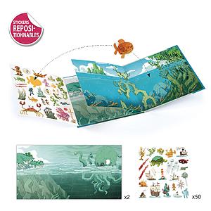 Stickers Les aventures en mer Djeco