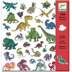 Stickers-par 160 DINOSAURES Djeco