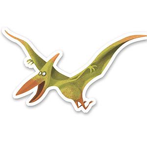 Stickers-par 160 DINOSAURES Djeco