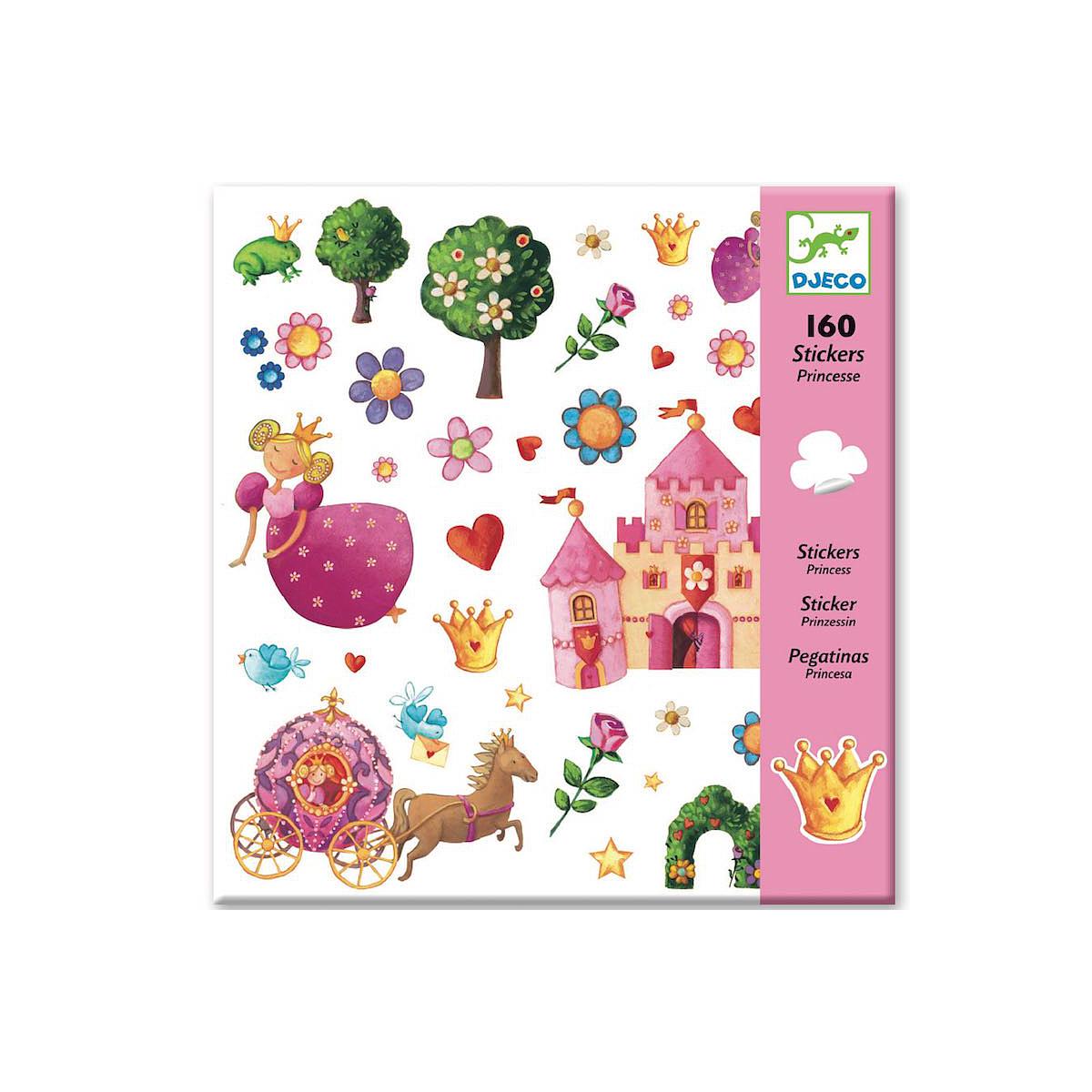 Stickers-par 160 PRINCESSE MARGUERITE Djeco