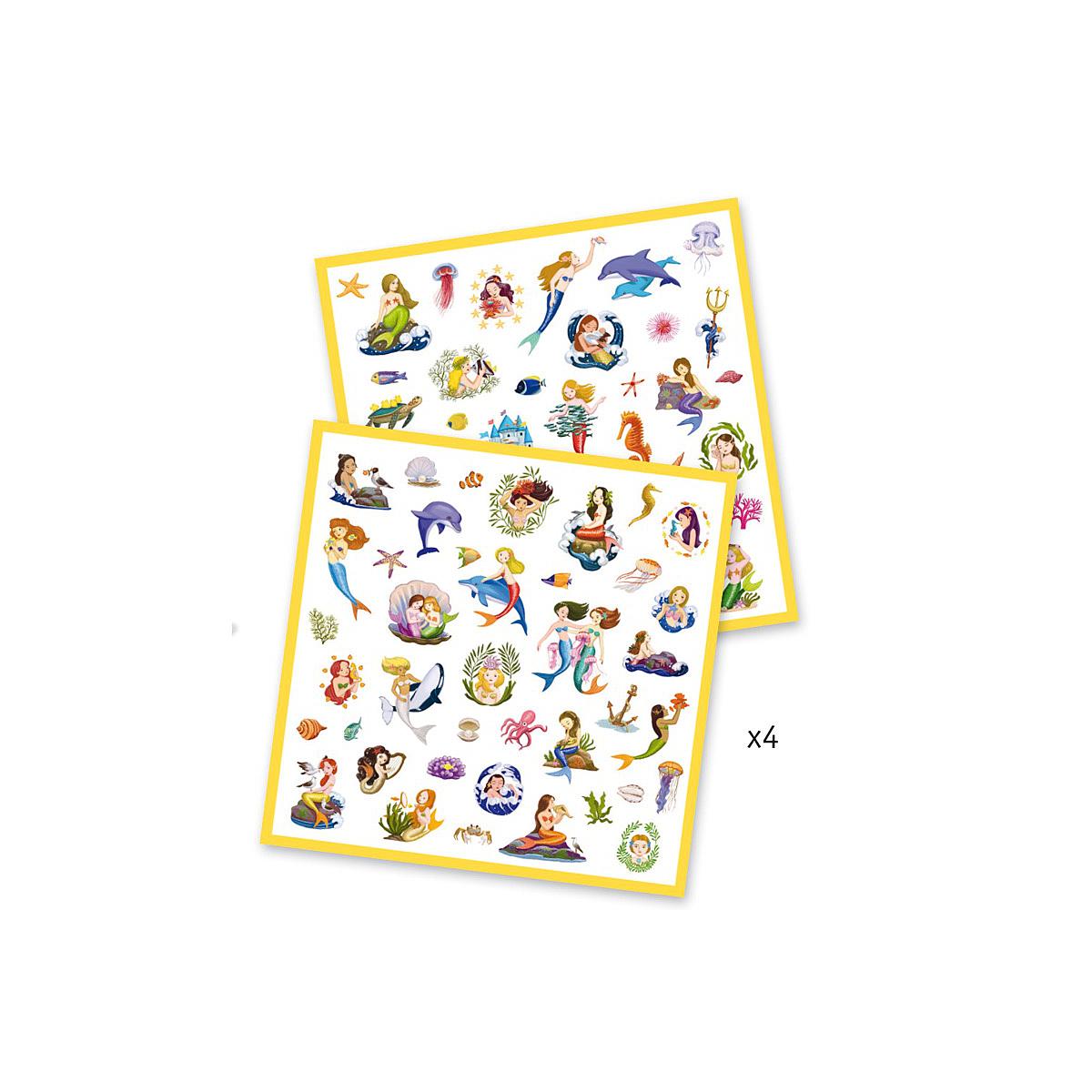 Stickers-par 160 SIRÈNES Djeco