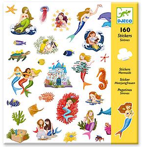 Stickers-par 160 SIRÈNES Djeco