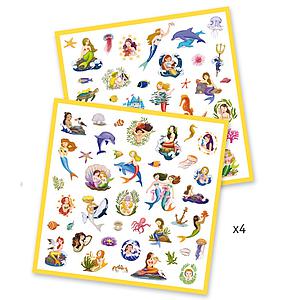Stickers-par 160 SIRÈNES Djeco