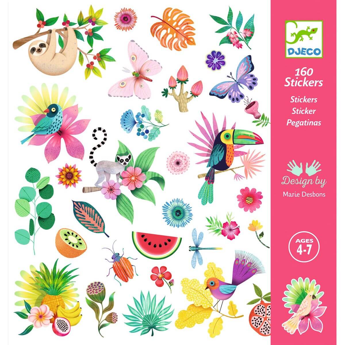 Stickers PARADISE Djeco