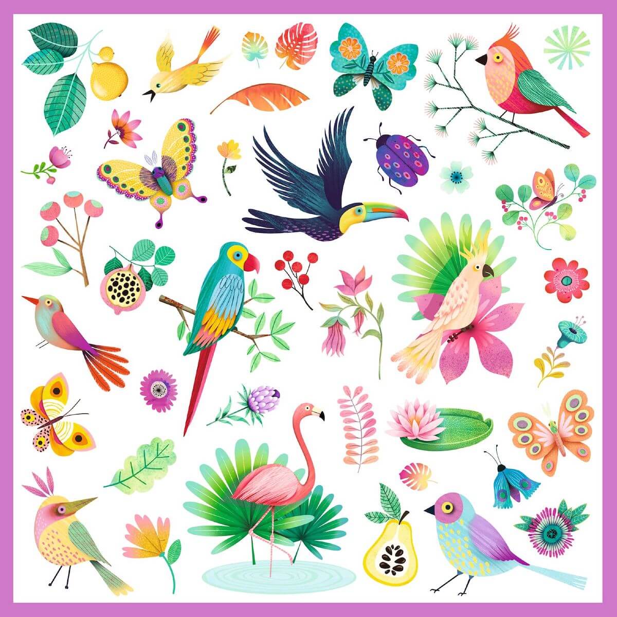 Stickers PARADISE Djeco