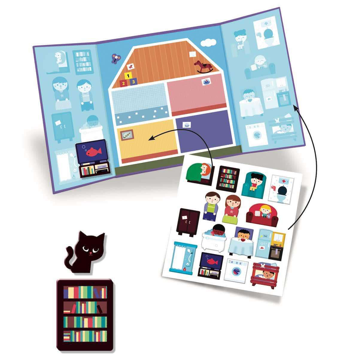Stickers pour les petits  La maison Djeco