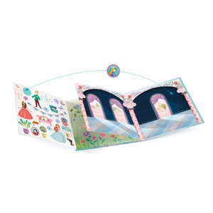 Stickers repositionnables LA VIE AU CHÂTEAU Djeco