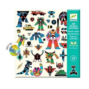 Stickers Robots  Djeco