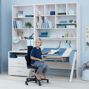 STUDY by Flexa chaise Noire