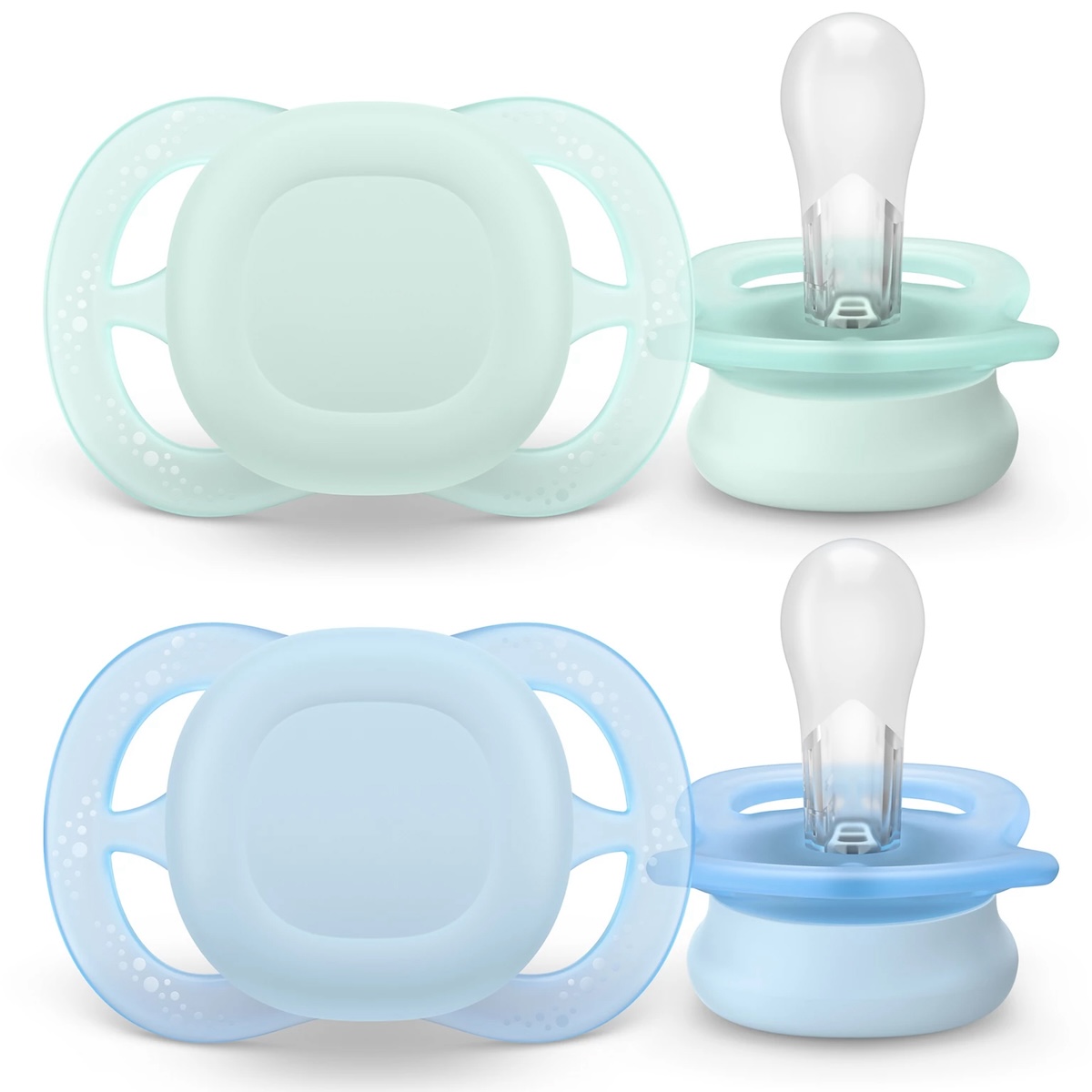 Sucette +0M ULTRA START Avent vert bleu