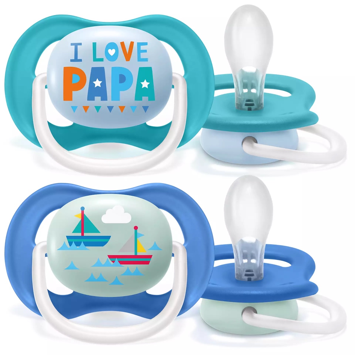 Sucette +6M ULTRA AIR Avent Happy Range Boy