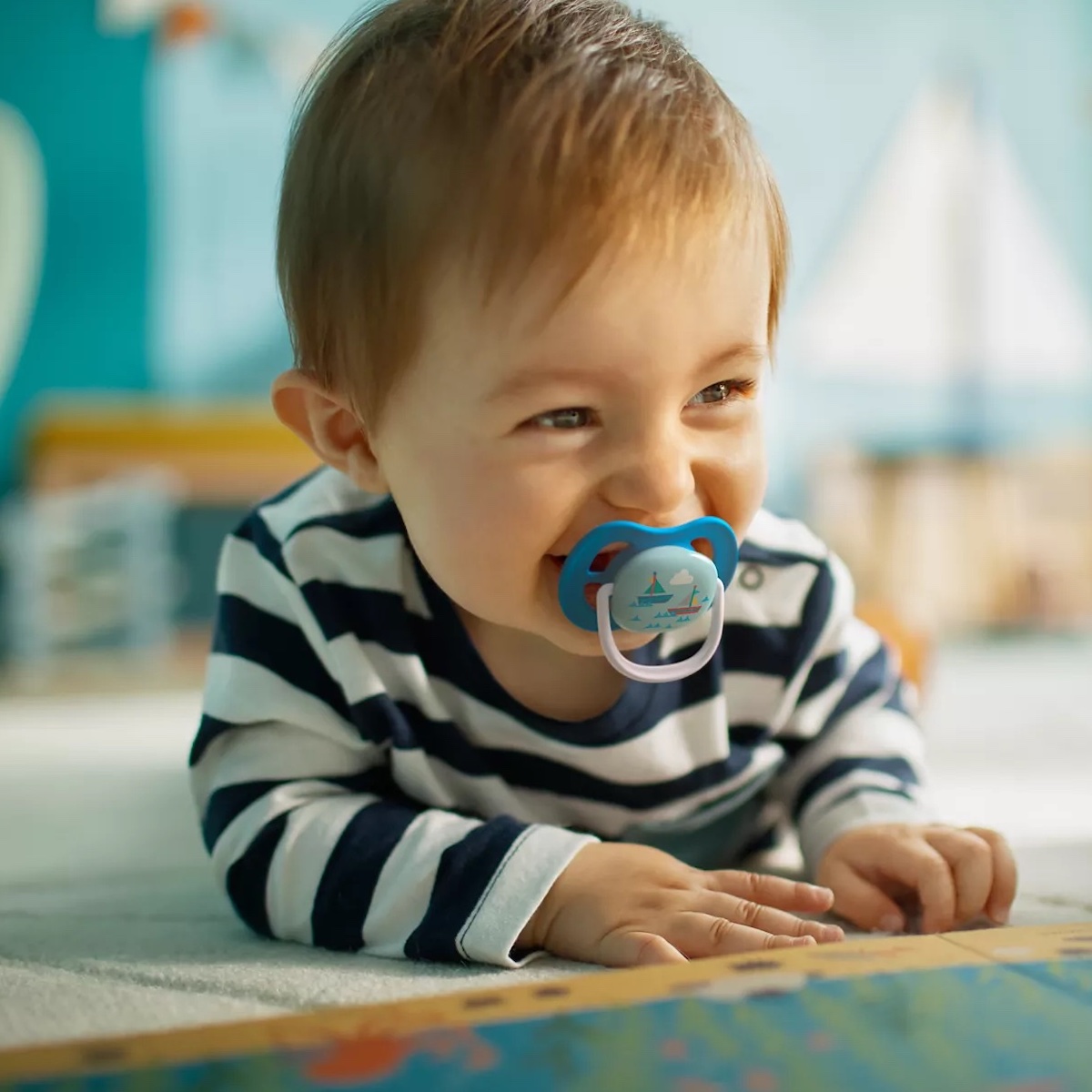 Sucette +6M ULTRA AIR Avent Happy Range Boy