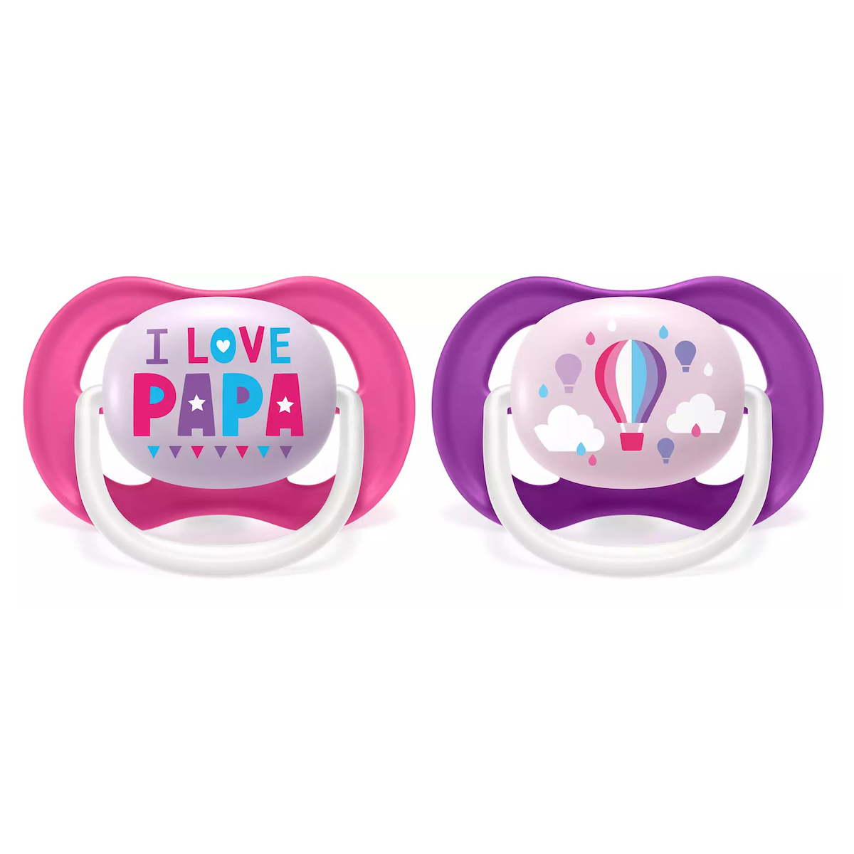 Sucette +6M ULTRA AIR Avent Happy Range Girl