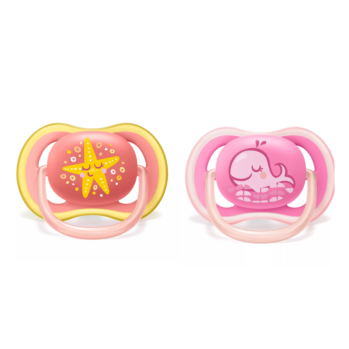 Sucette +6M ULTRA AIR Avent New Berry Girl