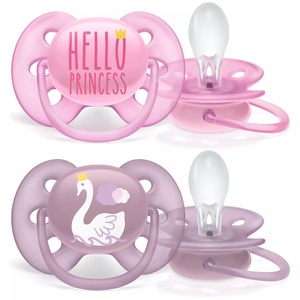 Sucette +6M ULTRA SOFT Avent Deco Girl