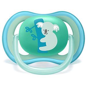 Sucettes +18M AIR BOY Avent Koala Dino