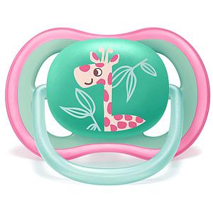 Sucettes +18M AIR GIRL Avent Giraffe Chat