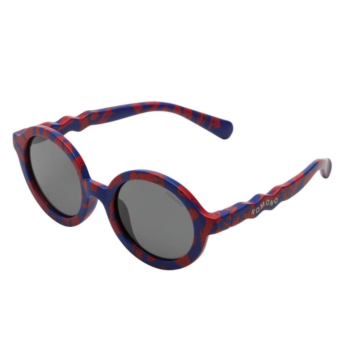 Sunglass KIDDOS LELE 1-3y Komono pattern Red jungle
