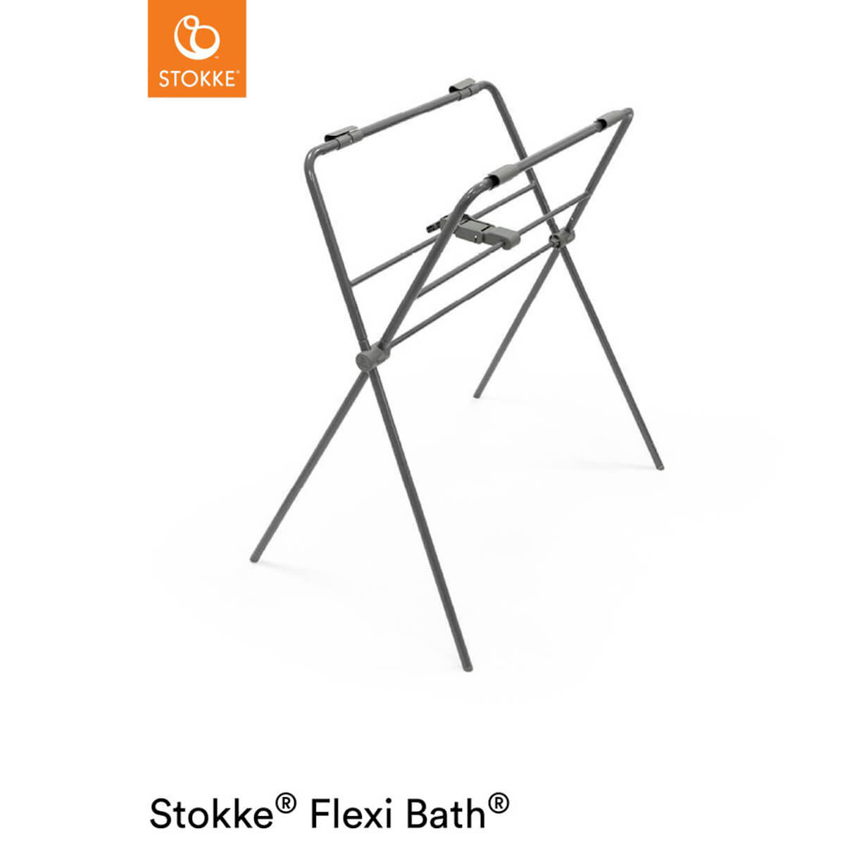 Support baignoire pliable FLEXI BATH Stokke gris