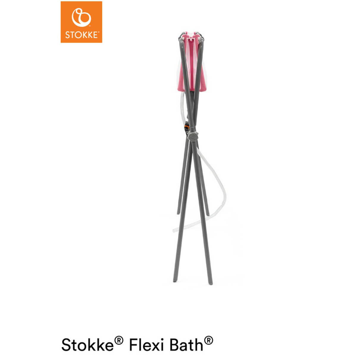 Support baignoire pliable FLEXI BATH Stokke gris
