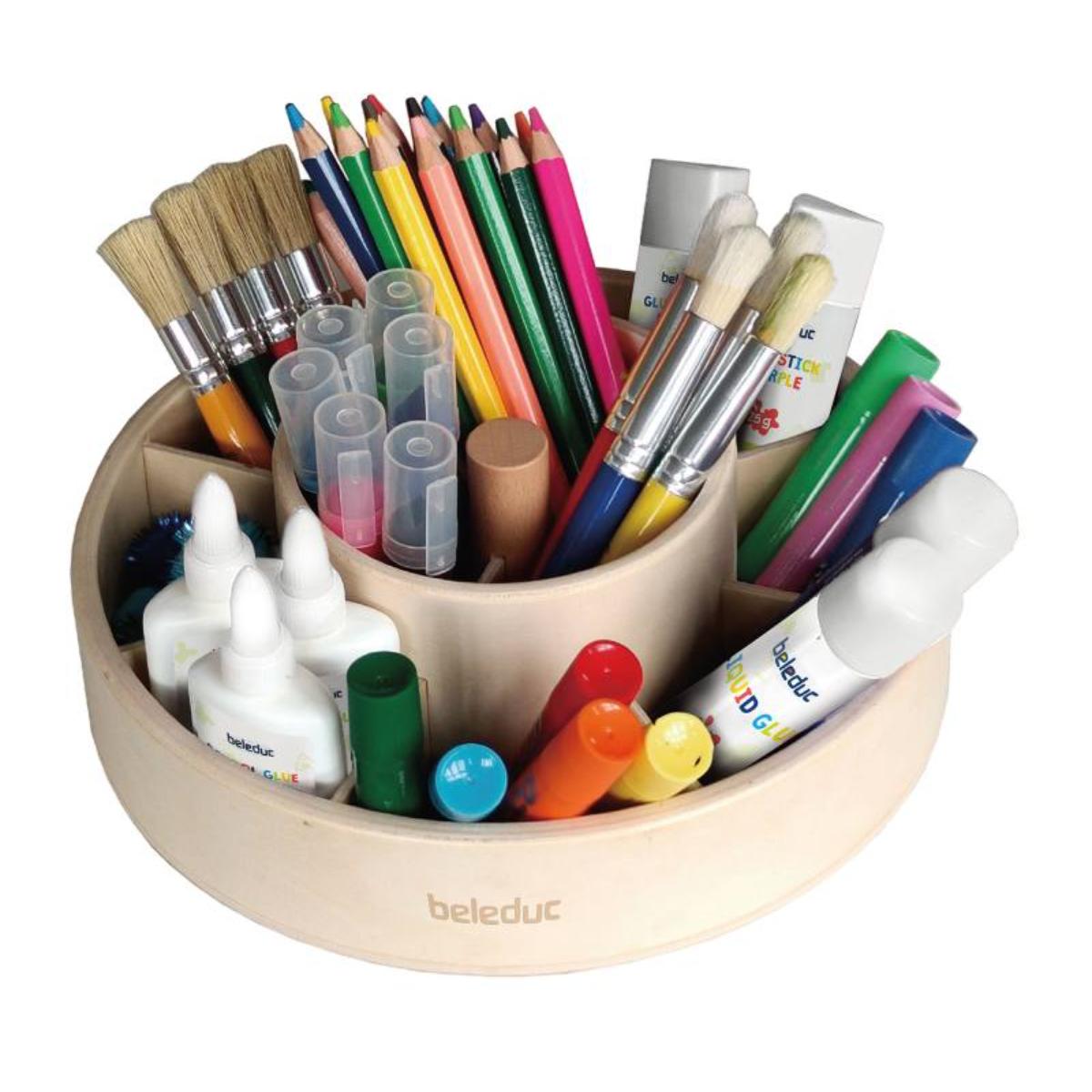 Support de matériel rond Beleduc