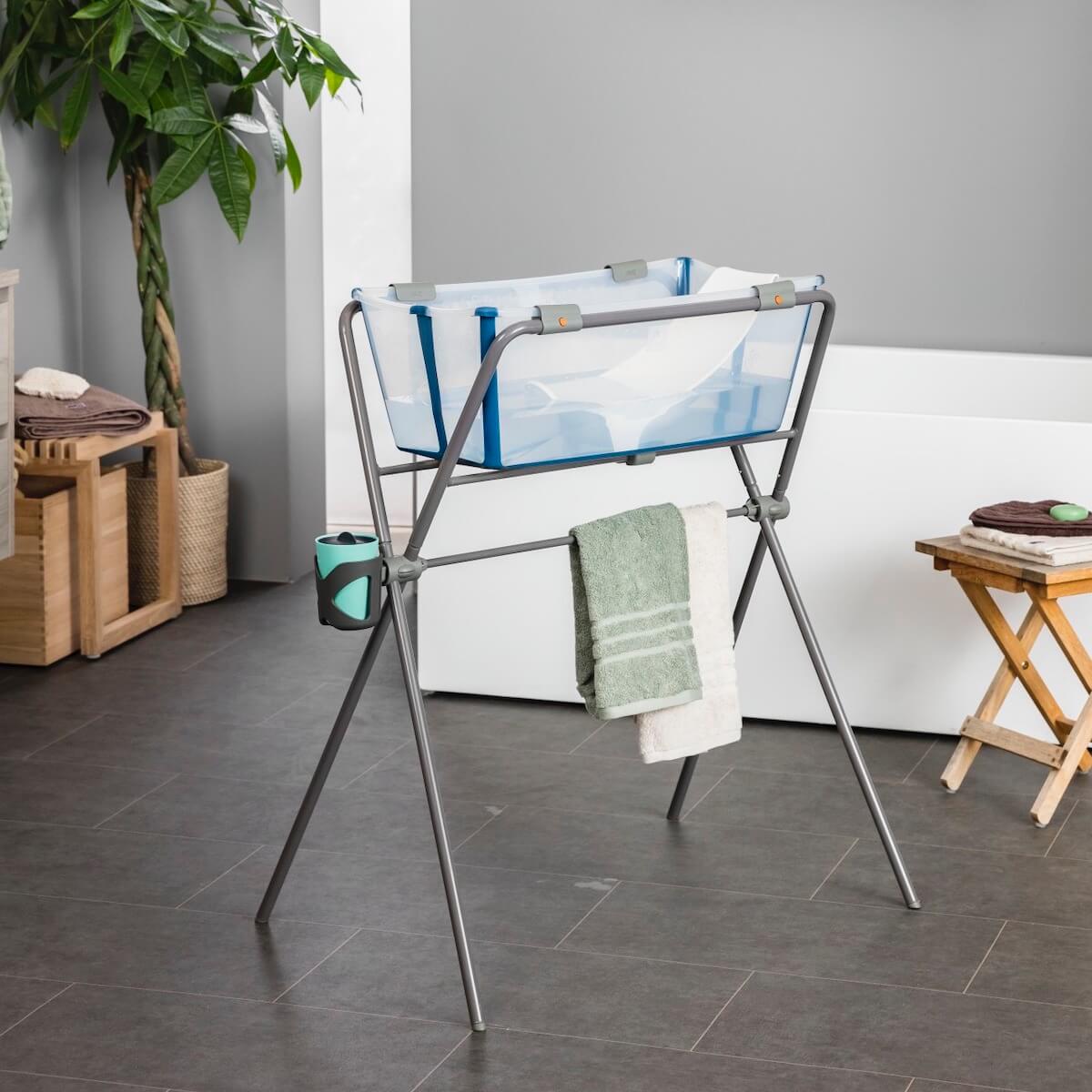 Support nouveau-né FLEXI BATH Stokke blanc