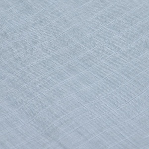 Swaddle & Burp Blanket L Rainbow powder blue, Laessig