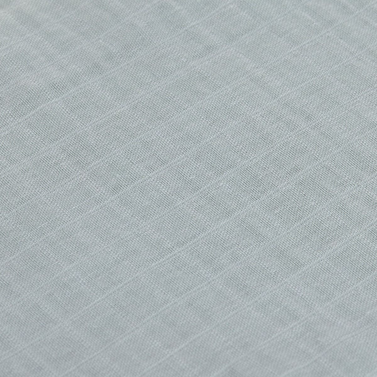 Swaddle & Burp Blanket L Strokes silver grey, Laessig