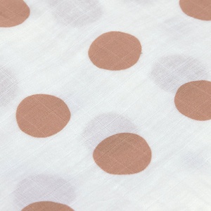 Swaddle & Burp Blanket L Tiny Smile maple, Laessig